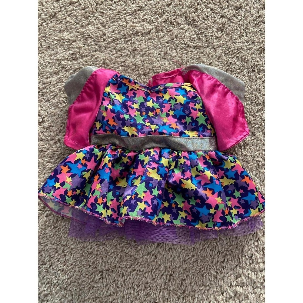 Build A Bear Honey Girls Rock Star Dress BAB